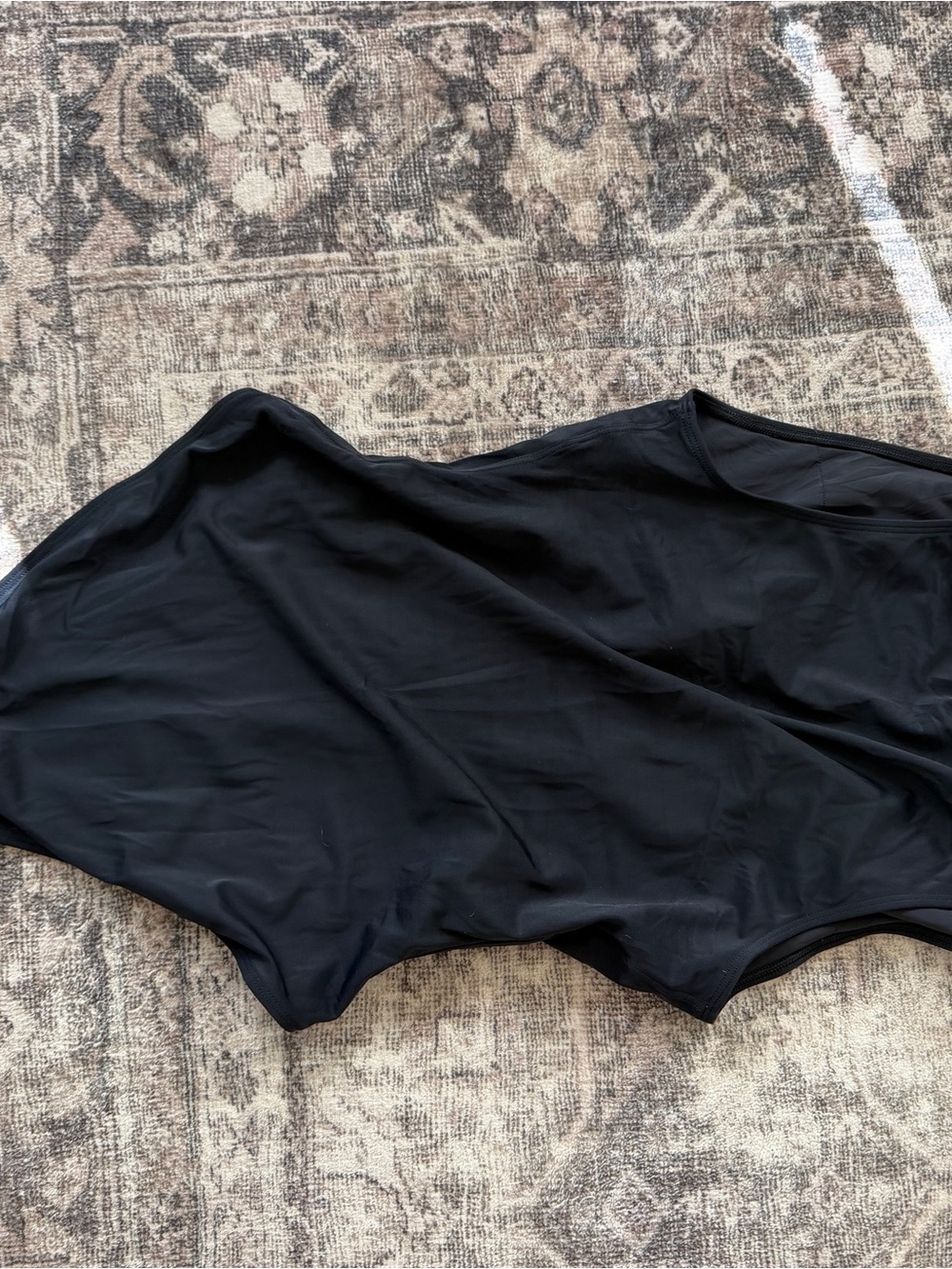Andie Black Henley Snap-Front One-Piece Swimsuit - Picture 2 of 2